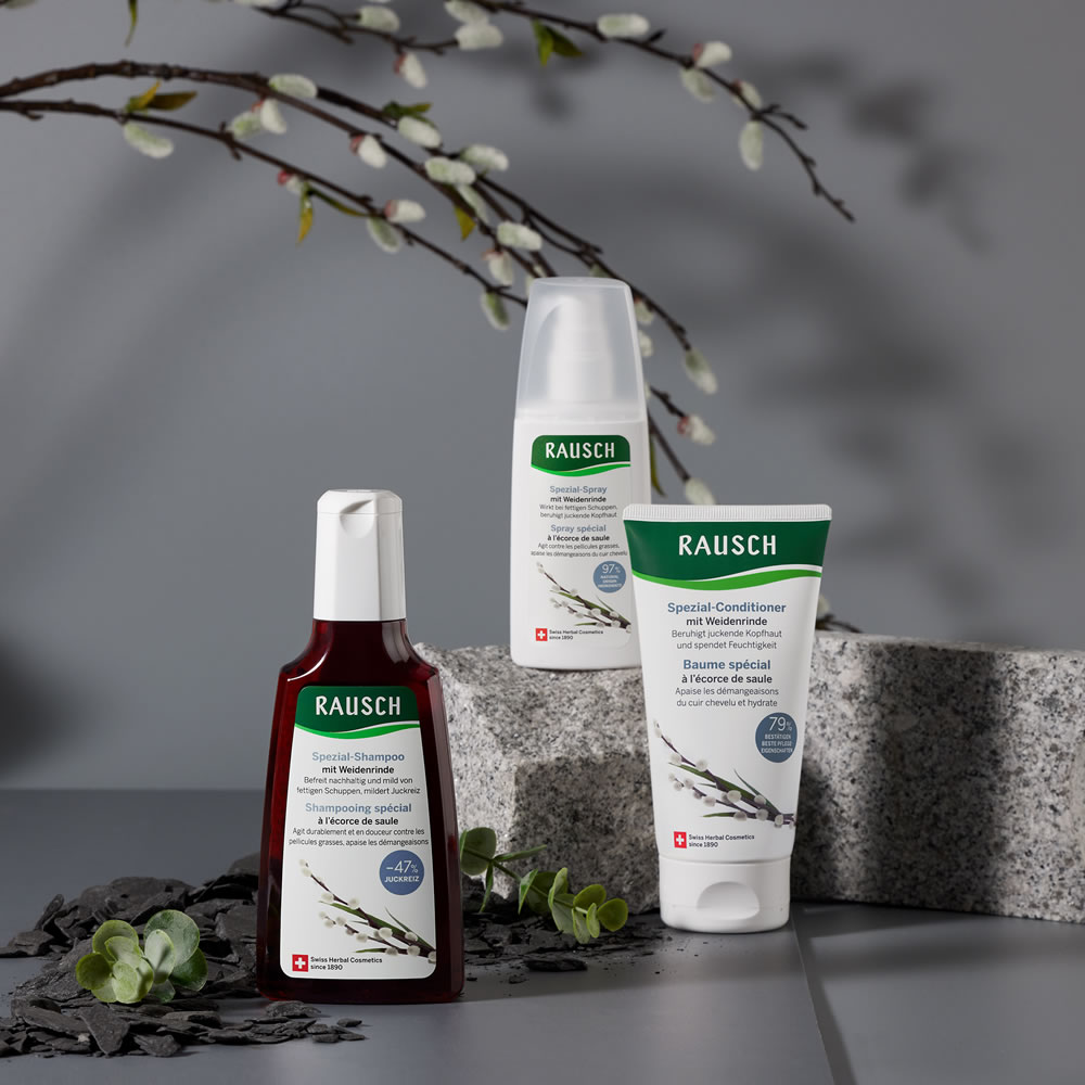 Speziallinie mit Weidenrinde