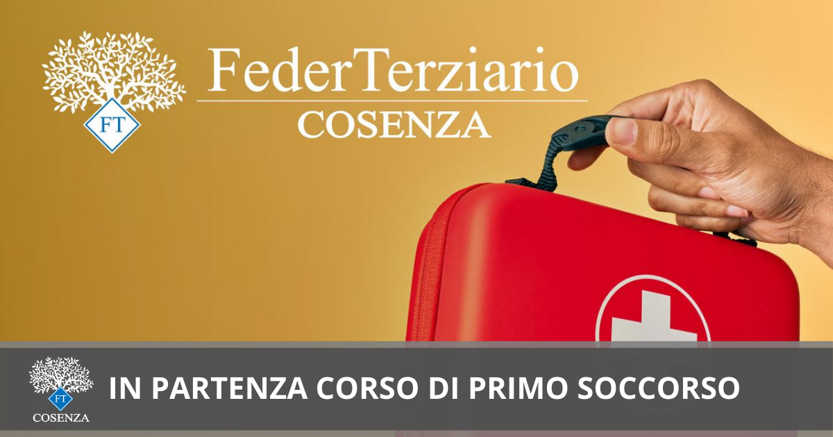 IN PARTENZA CORSO DI PRIMO SOCCORSO