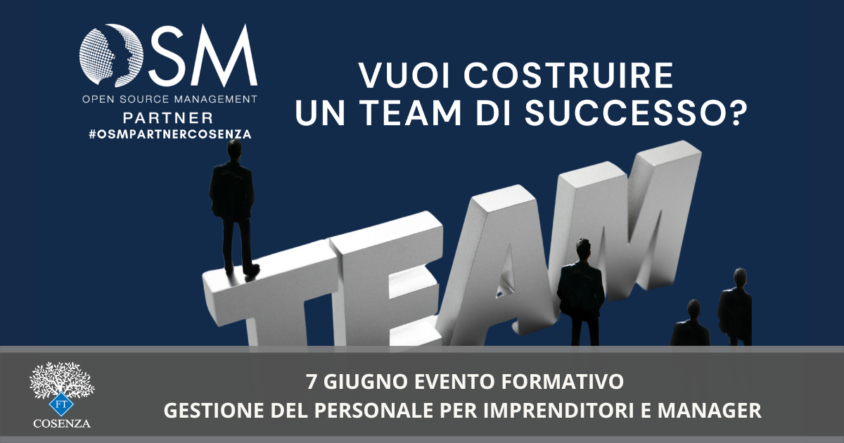 Evento formativo "Gestione del personale" per imprenditori e manager