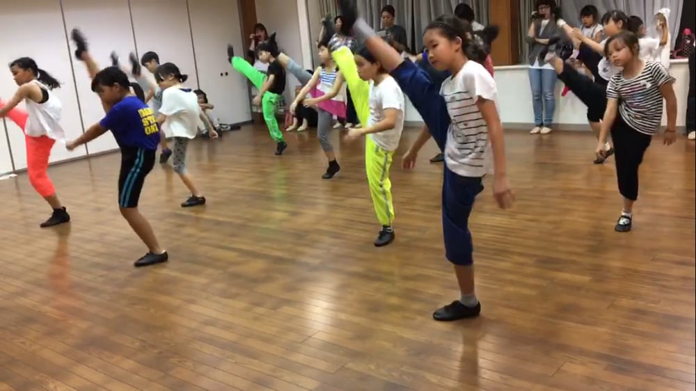 ジャズクラス レッスン風景