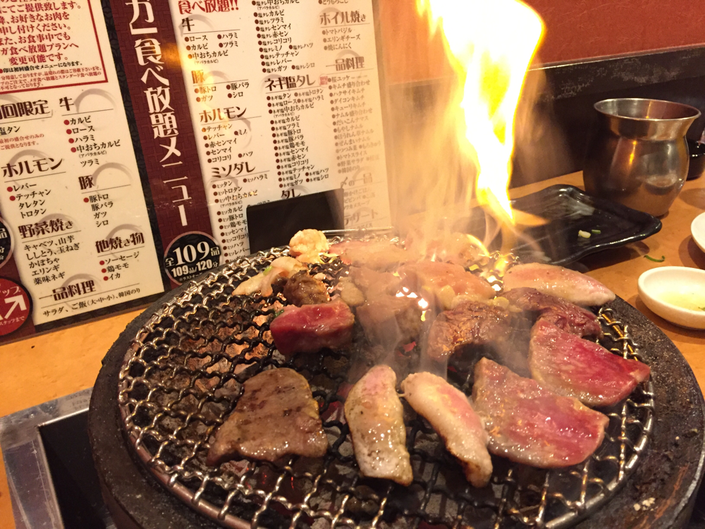 このお肉に負けないくらい、私の心は燃えている。