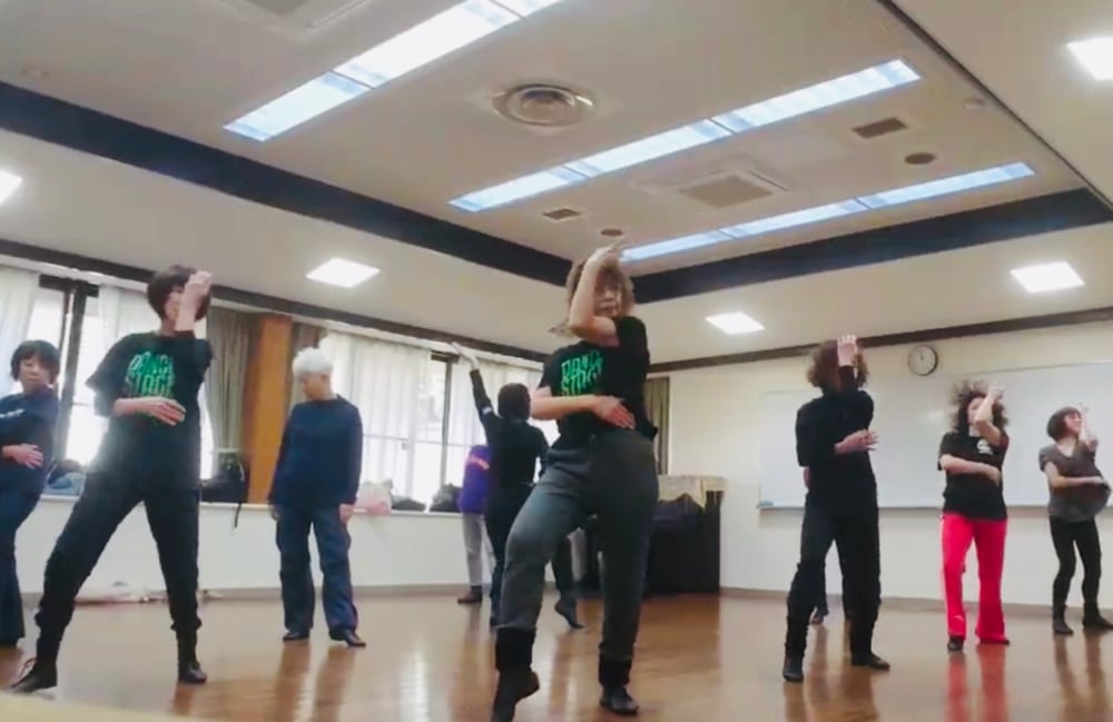 大人ジャズクラス レッスン風景