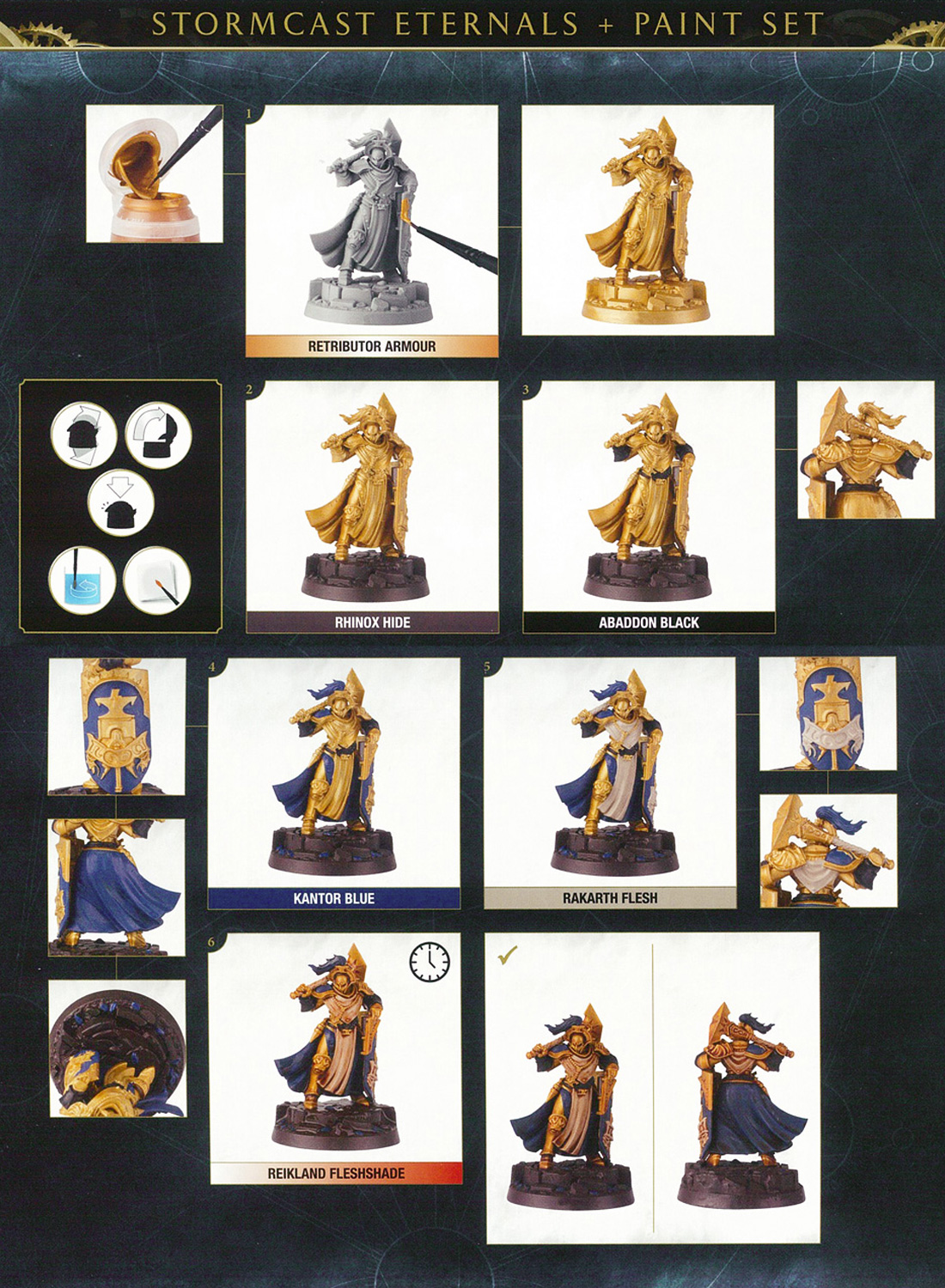 E*D様 ミニチュア 塗装 ペイント セット プラモの筆塗り塗装】はこれ一つで始められる！シタデルカラー超お得