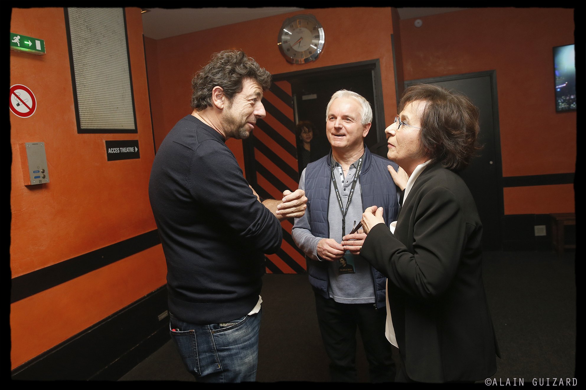 Patrick Bruel, Michel Miletti, Marie Paule Belle