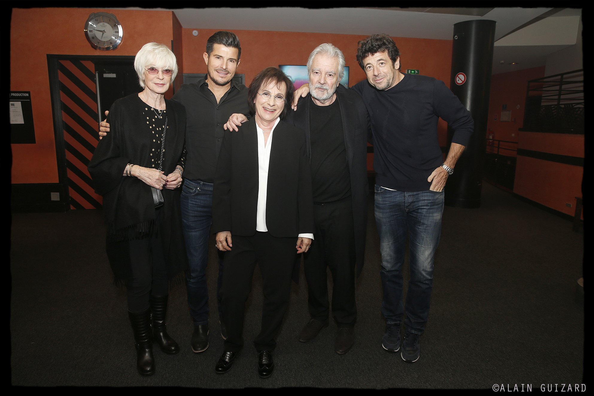 Alice Dona, Vincent Niclo, Marie Paule Belle, Pierre Arditi, Patrick Bruel