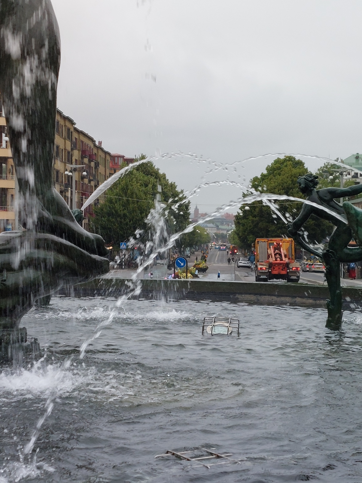 Blick auf die Prachtstrasse Avenyn