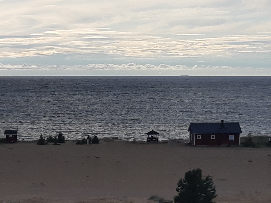 Sicht von meiner Unterkunft 