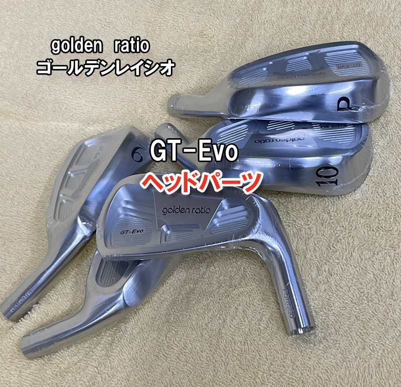 ゴールデンレイシオGT-Evo　アイアンセットヘッドパーツ