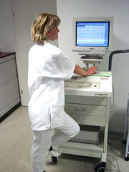 Ergometrie- und Langzeit-EKG-Arbeitsplatz