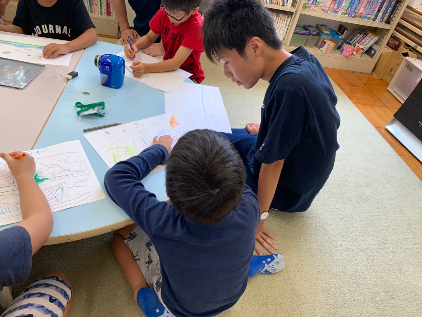 ボラクエメンバーも一緒に描きました！