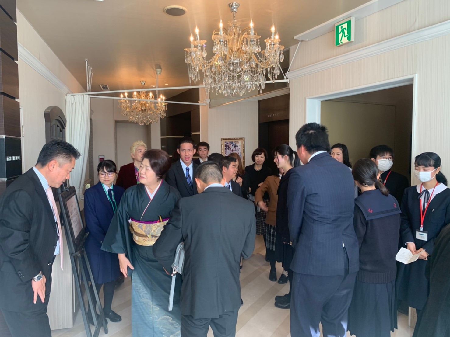 新成人入場です！