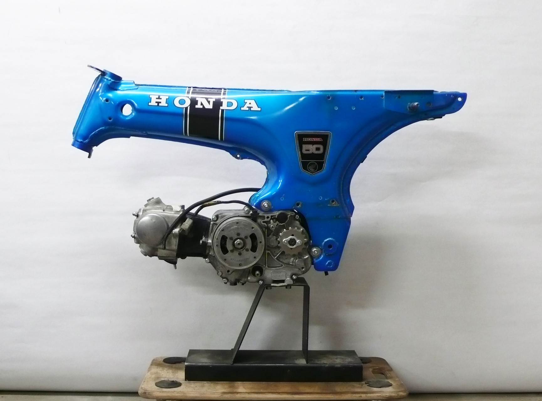 Alles wieder sauber, Motor überholt ...