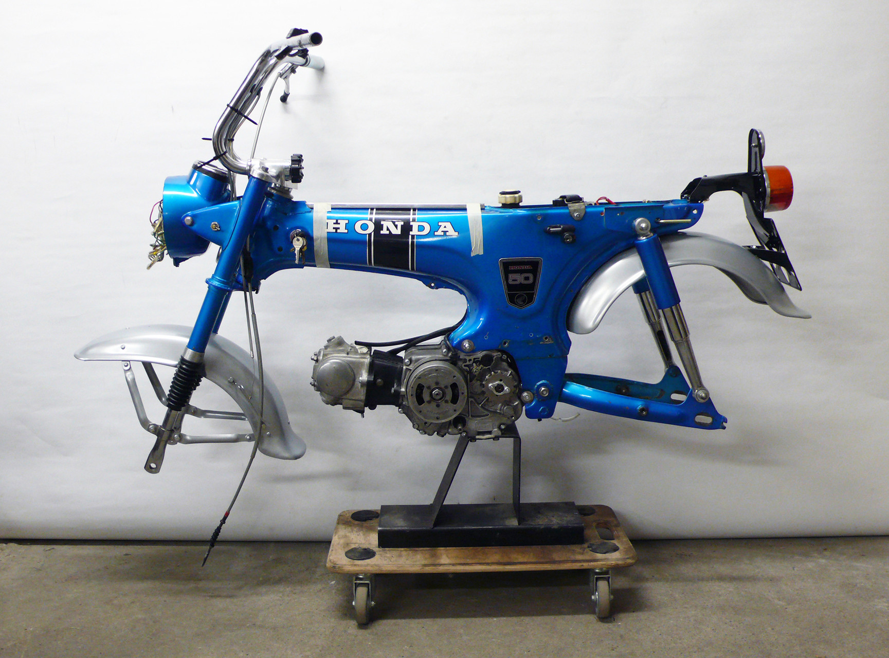 ... Rücklicht mit Halter alles wie neu ...