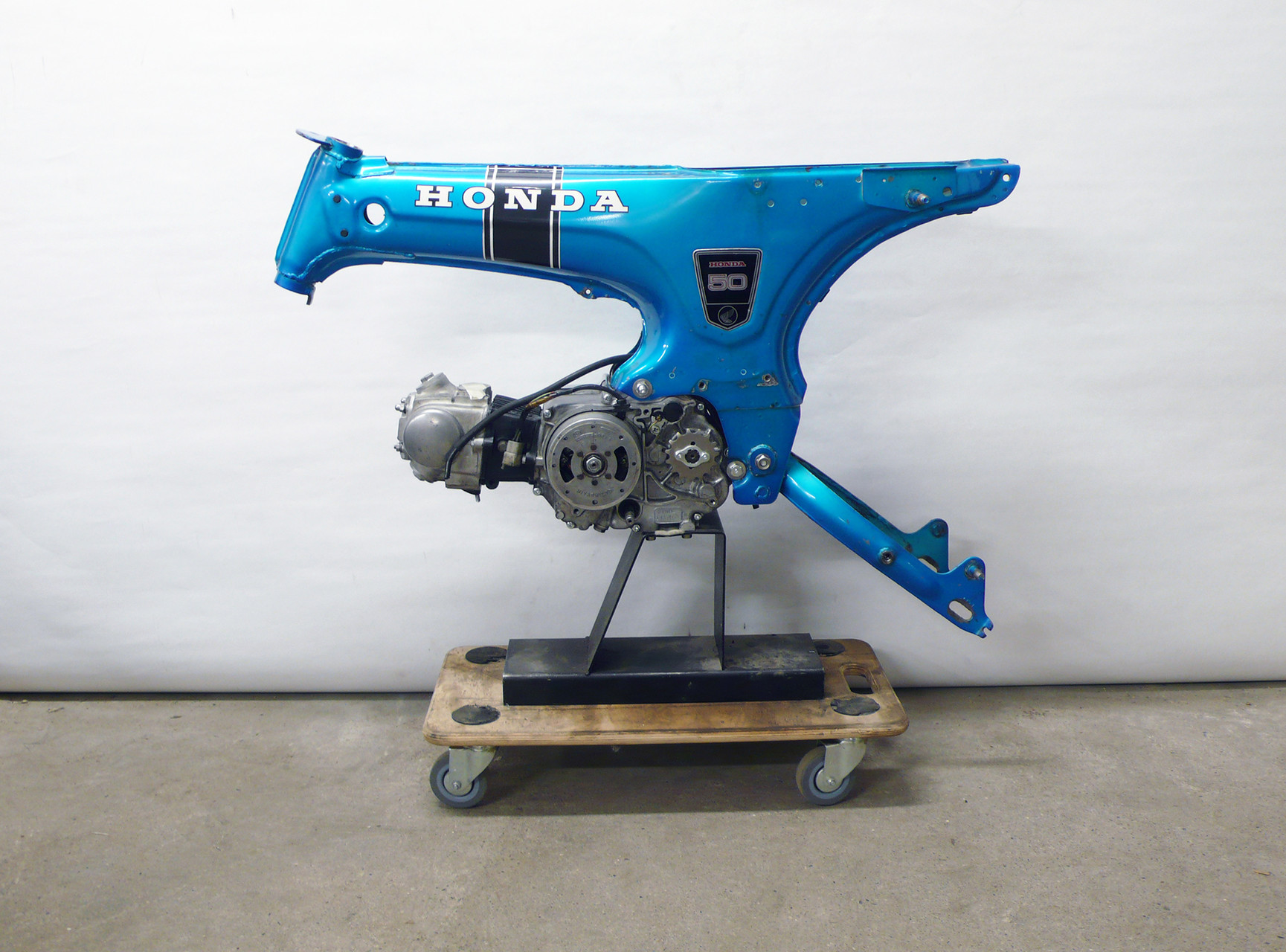 ... und weiter geht's: Schwinge ...