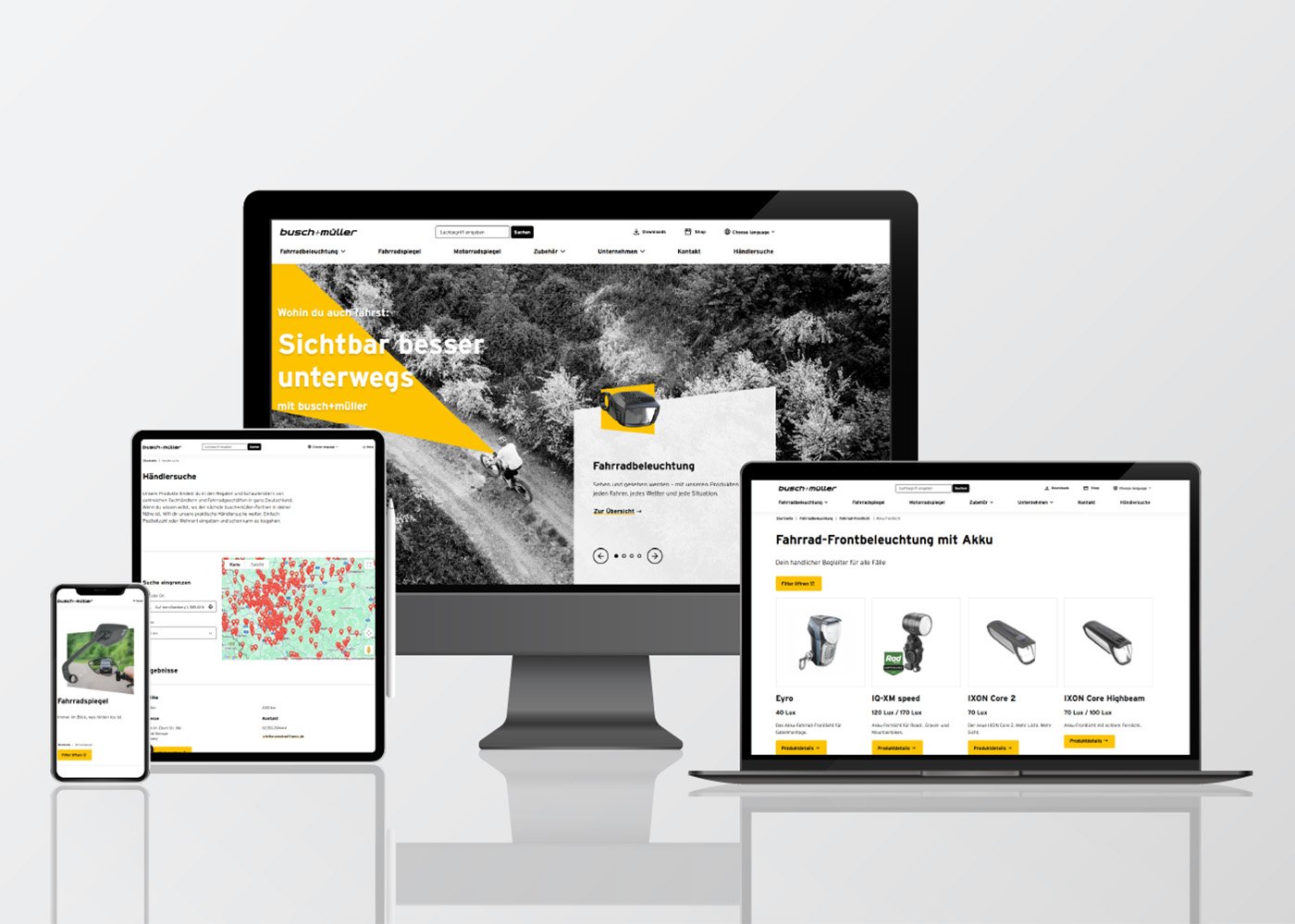 Neue Website unterstreicht Markenprofil von busch+müller