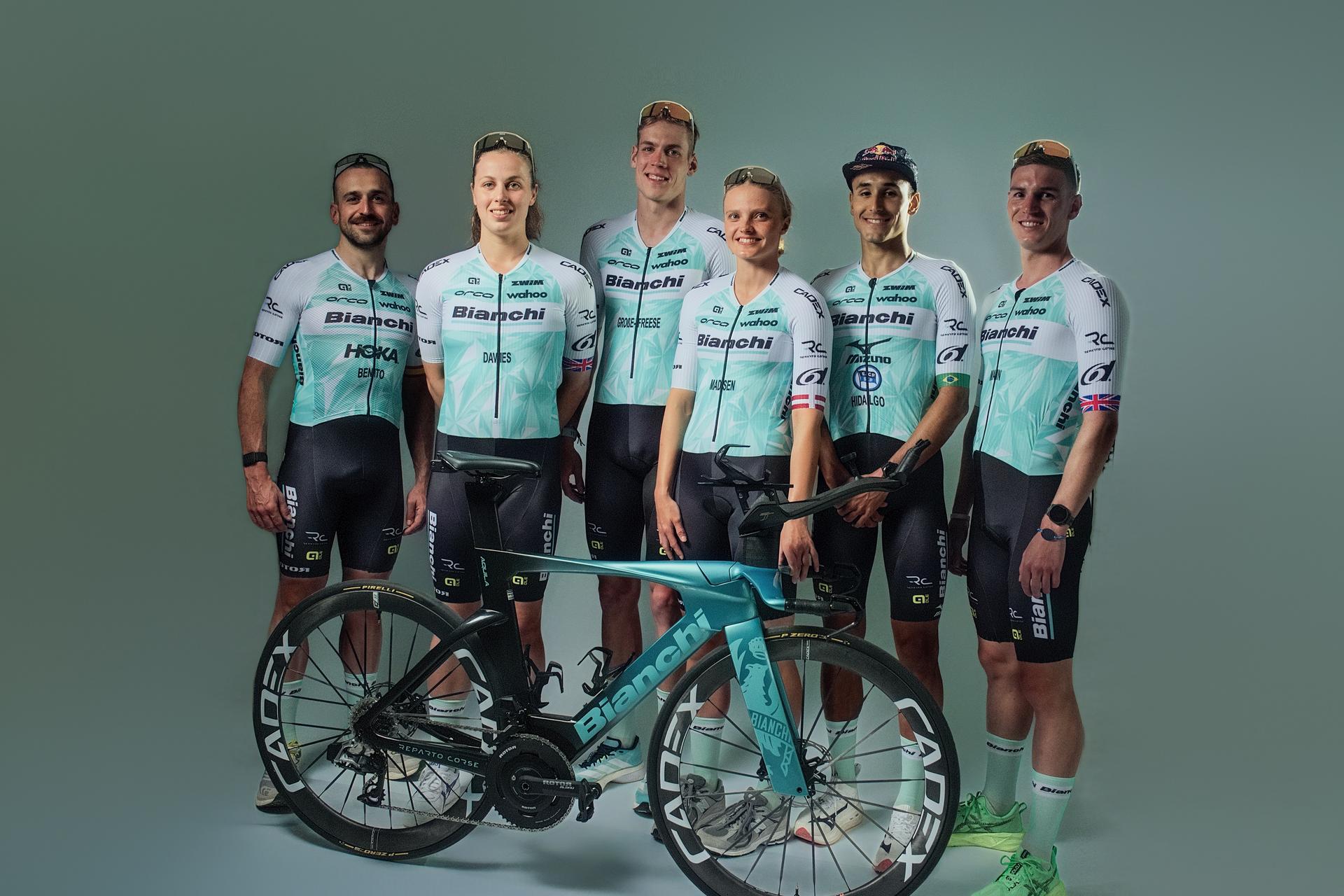 Alé und Bianchi Pro Triathlon Team verlängern Partnerschaft