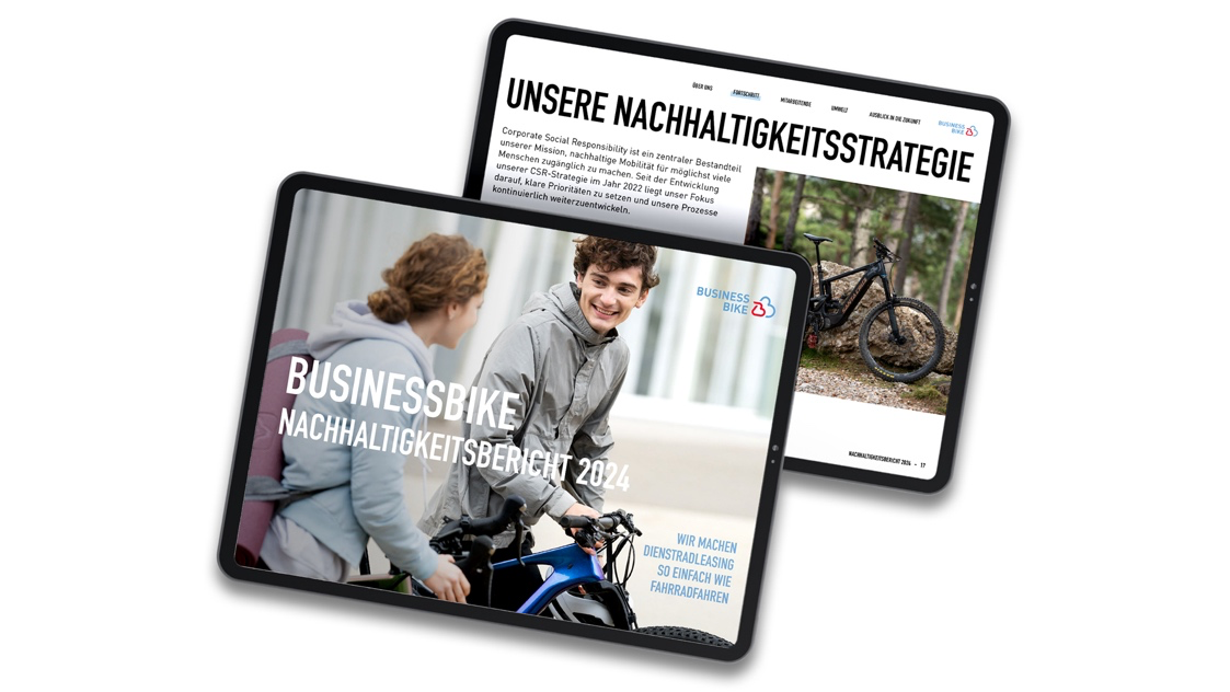 Verantwortung auf zwei Rädern: BusinessBike veröffentlicht Nachhaltigkeitsbericht 2024