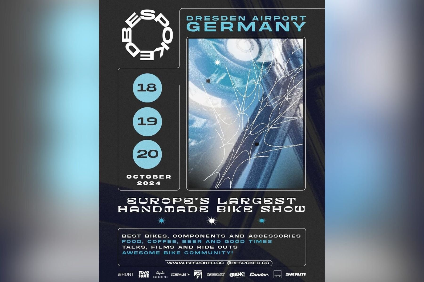 BESPOKED, Messe für handgefertigte Fahrräder, Dresden, 18.–20. Oktober 2024