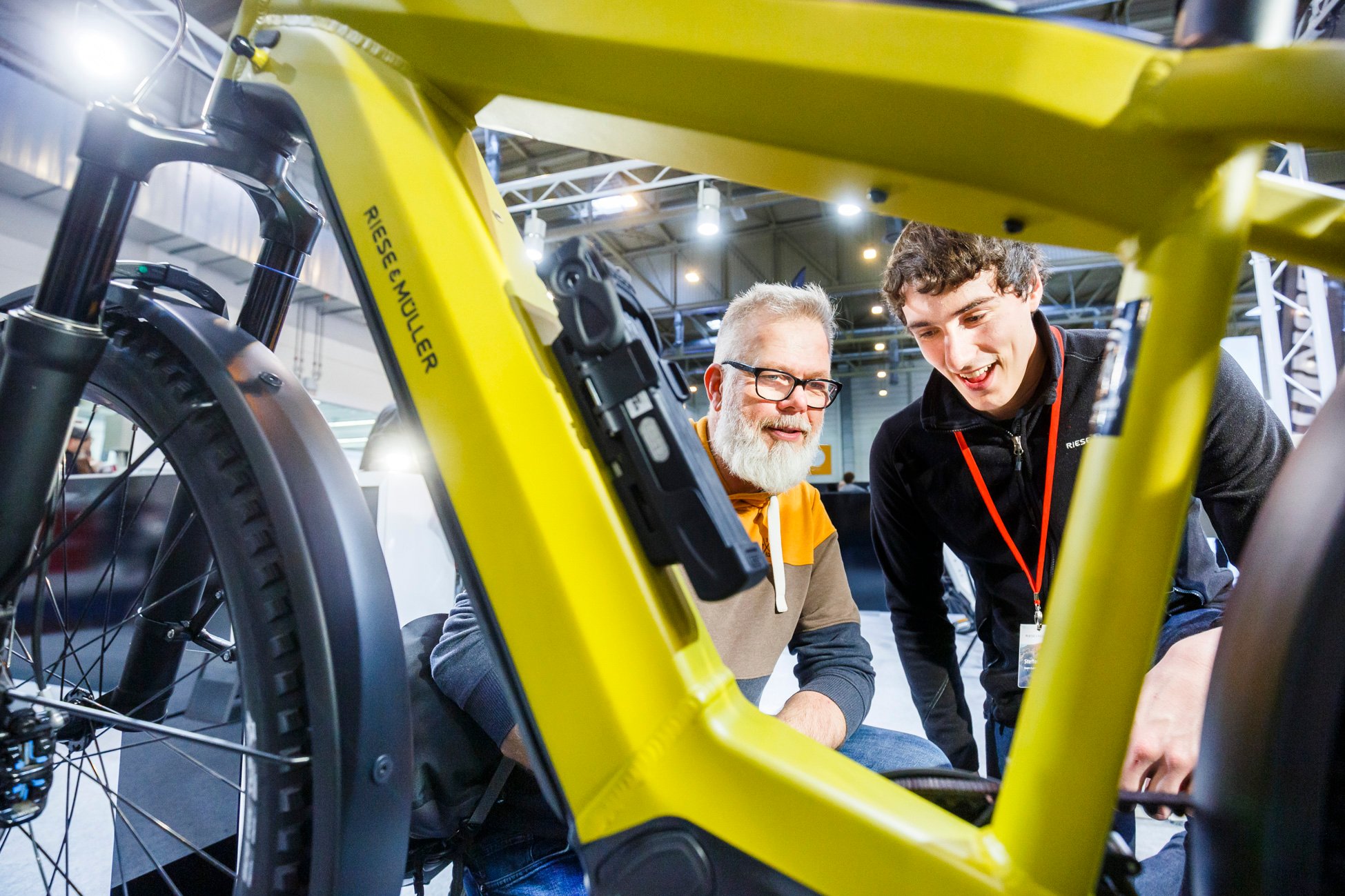 Fahrrad Essen mit viel Schwung Richtung Zukunft