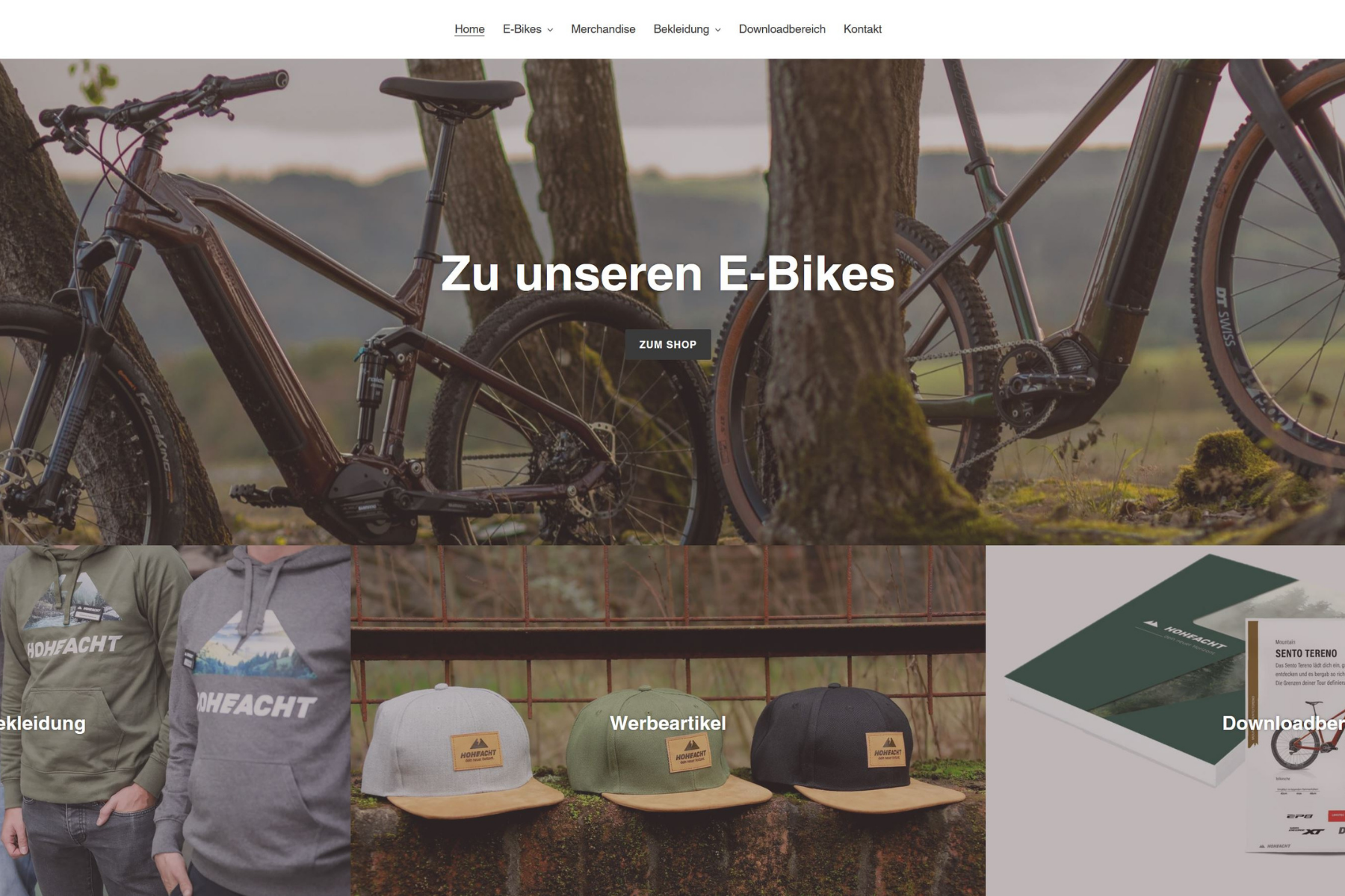 HoheAcht launcht B2B Shop
