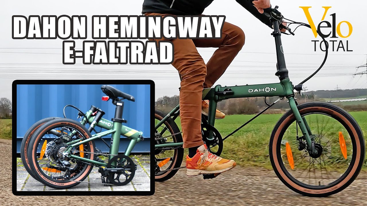Dahon Hemingway: Kompaktes E-Faltbike mit Abenteuer-Ambitionen