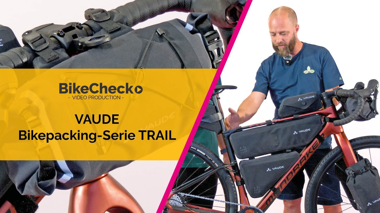 BikeCheck.Video präsentiert: VAUDE Bikepacking-Taschenserie 2026 – Dein Begleiter für jedes Abenteuer