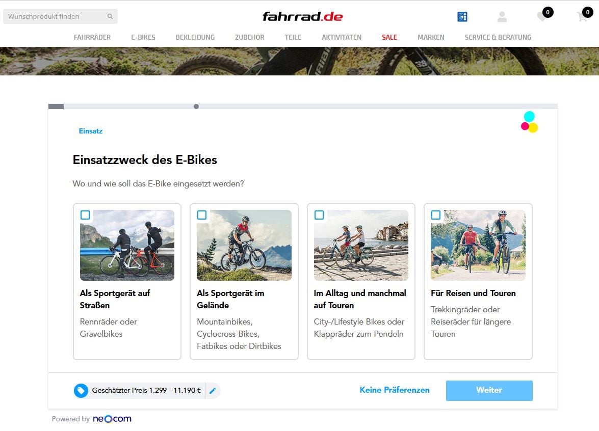 E-Bikes werden auch sportlich genutzt