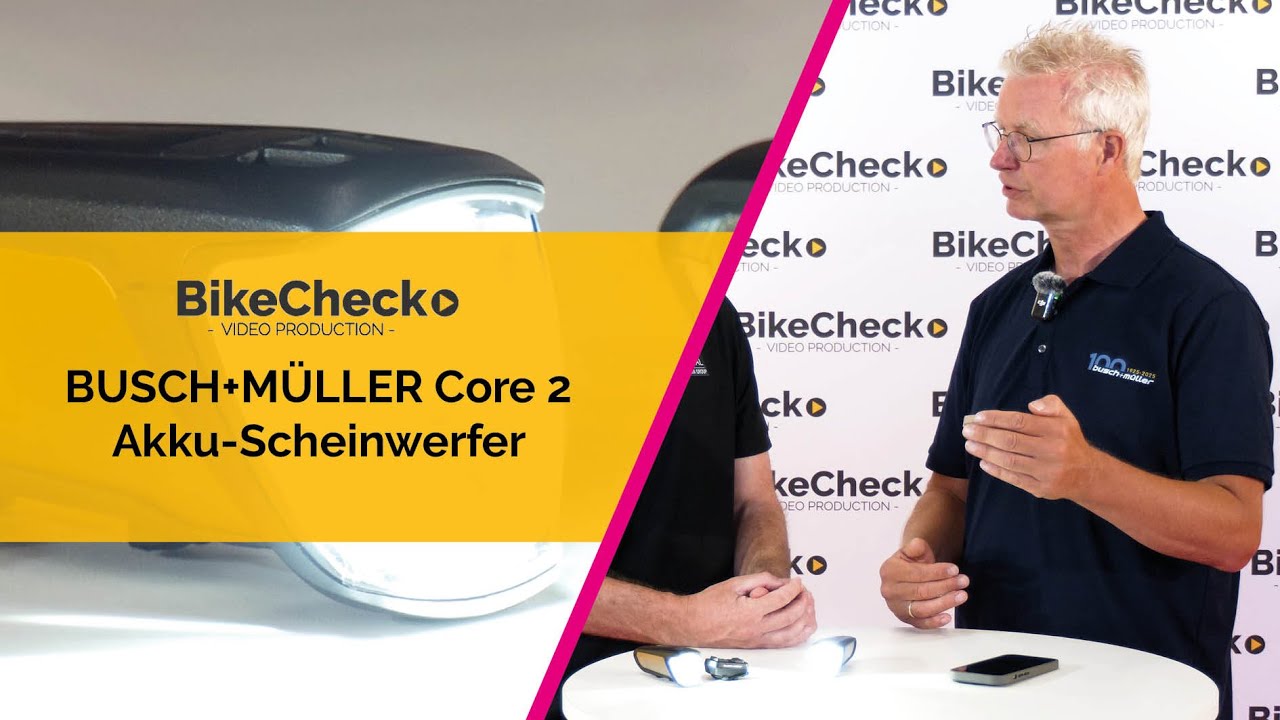 BikeCheck.Video präsentiert: Busch+Müller Core 2 — Mehr Licht, mehr Sicherheit