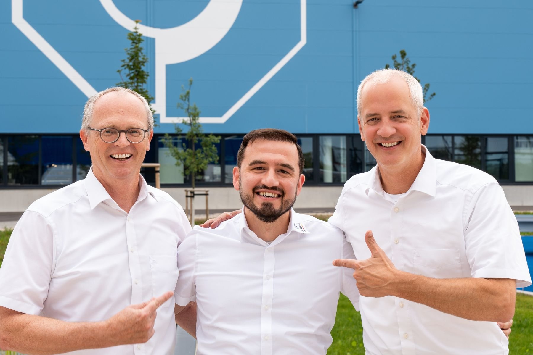 Übergabe des Staffelstabs bei Dr. Wack