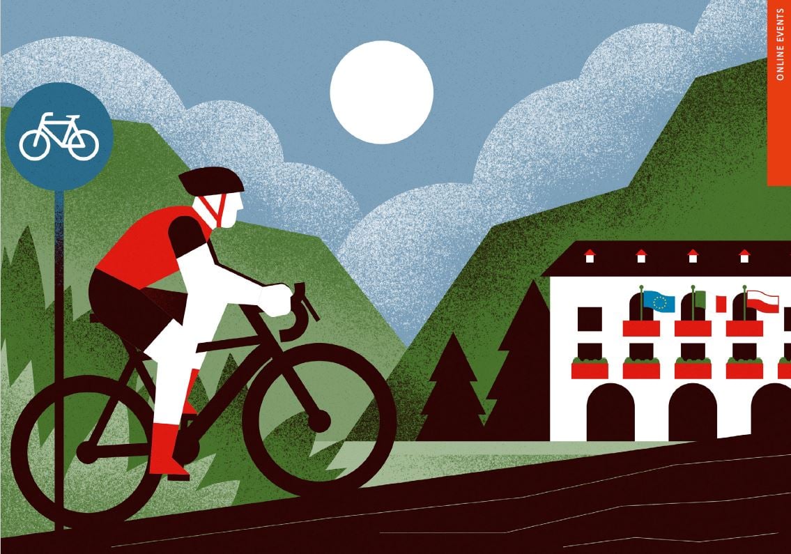 Einladung Rund ums Rad - RAHMENPROGRAMM DER TOUR OF THE ALPS 2022 | 18. - 19.04.2022