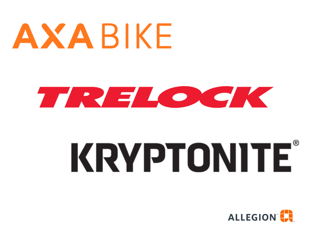 Allegion GPS schafft Synergien: Gebündelter Vertrieb für AXA BIKE, Kryptonite und TRELOCK stärkt Partner