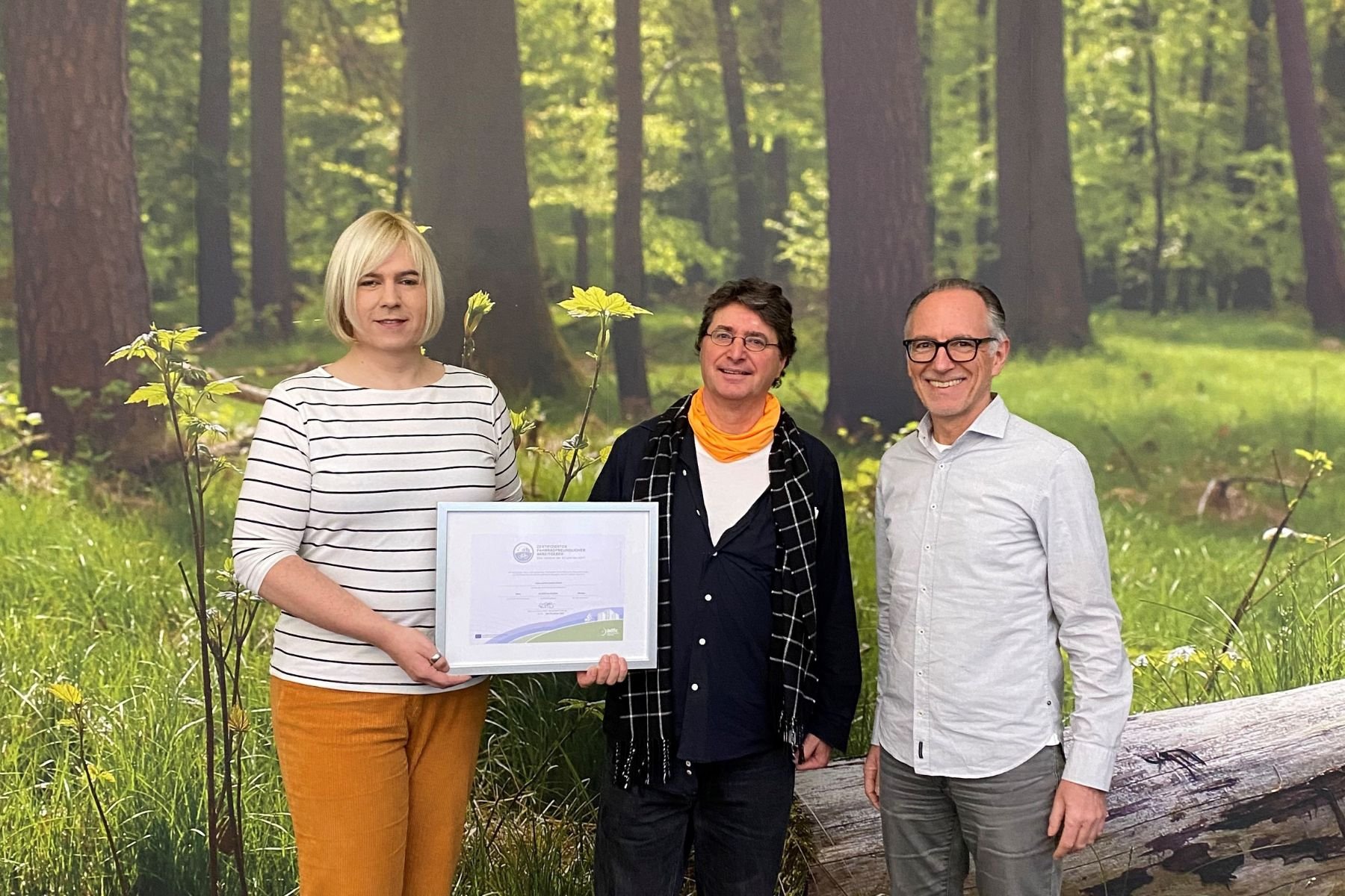 Hebie und tubus sind "Fahrradfreundlicher Arbeitgeber"