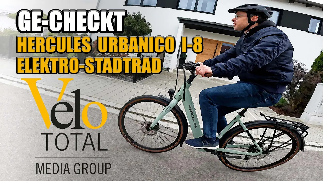 GE-CHECKT: HERCULES Urbanico i-8 Elektro-Stadtrad