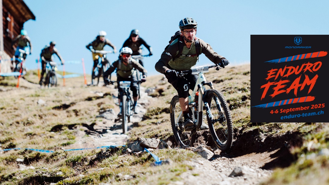 Mountainbike: Anmeldung für MONDRAKER ENDURO TEAM 2025 in Davos ab 20. Dezember 2024