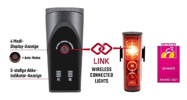 m Rahmen der Eurobike 2021 wurde das innovative Beleuchtungsset von SIGMA mit einem Winner-Award ausgezeichnet.