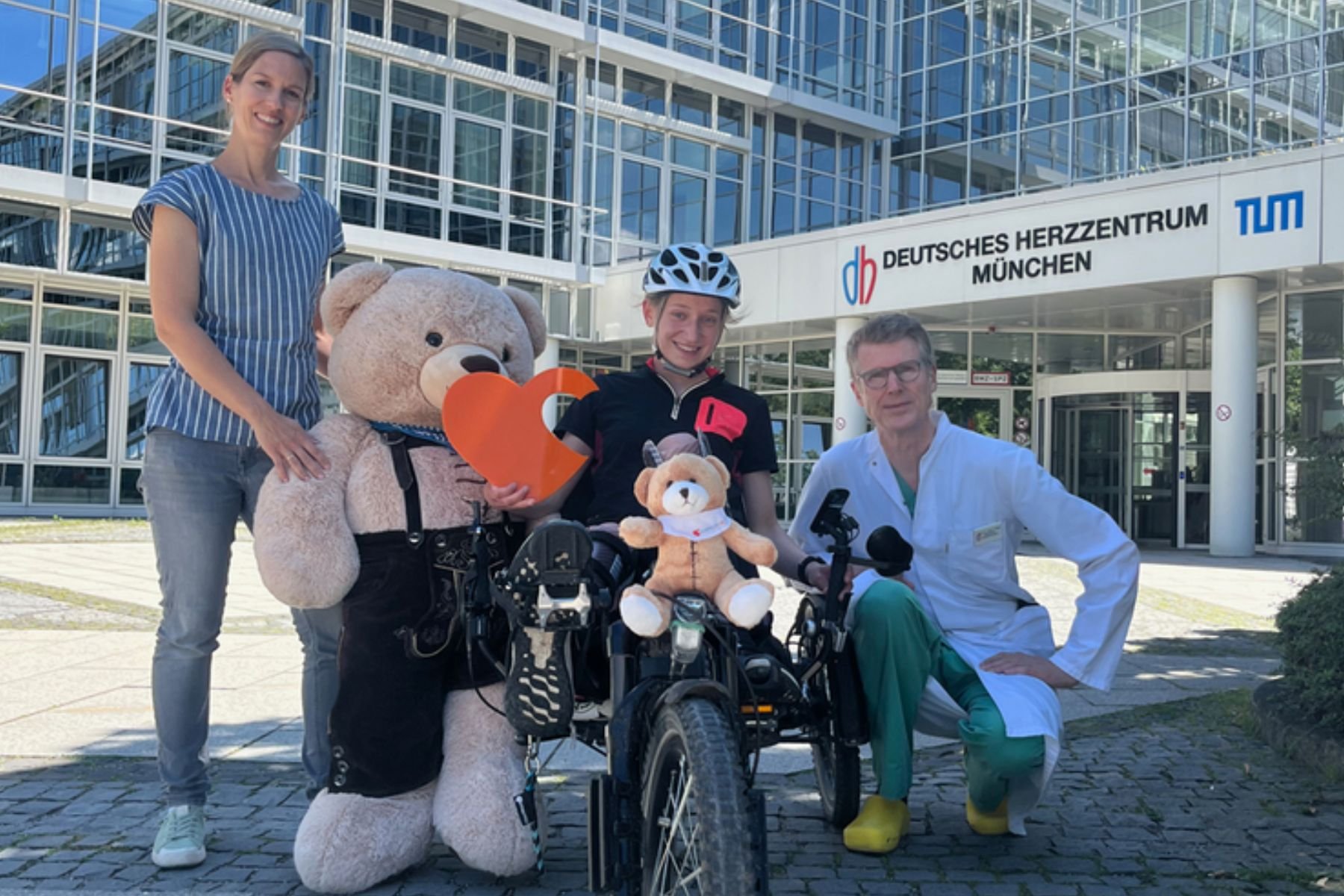 Von München nach Berlin für herzkranke Kinder