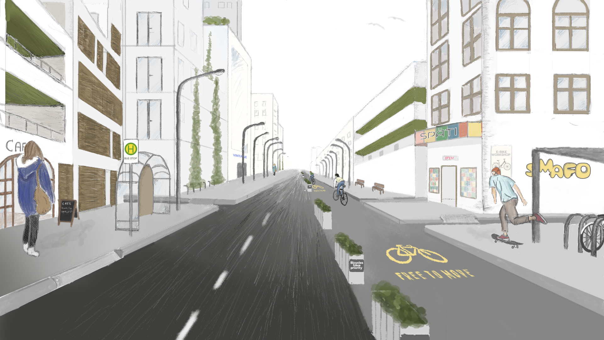 Unter dem Motto "Free to Move" die eigene Stadt neu denken