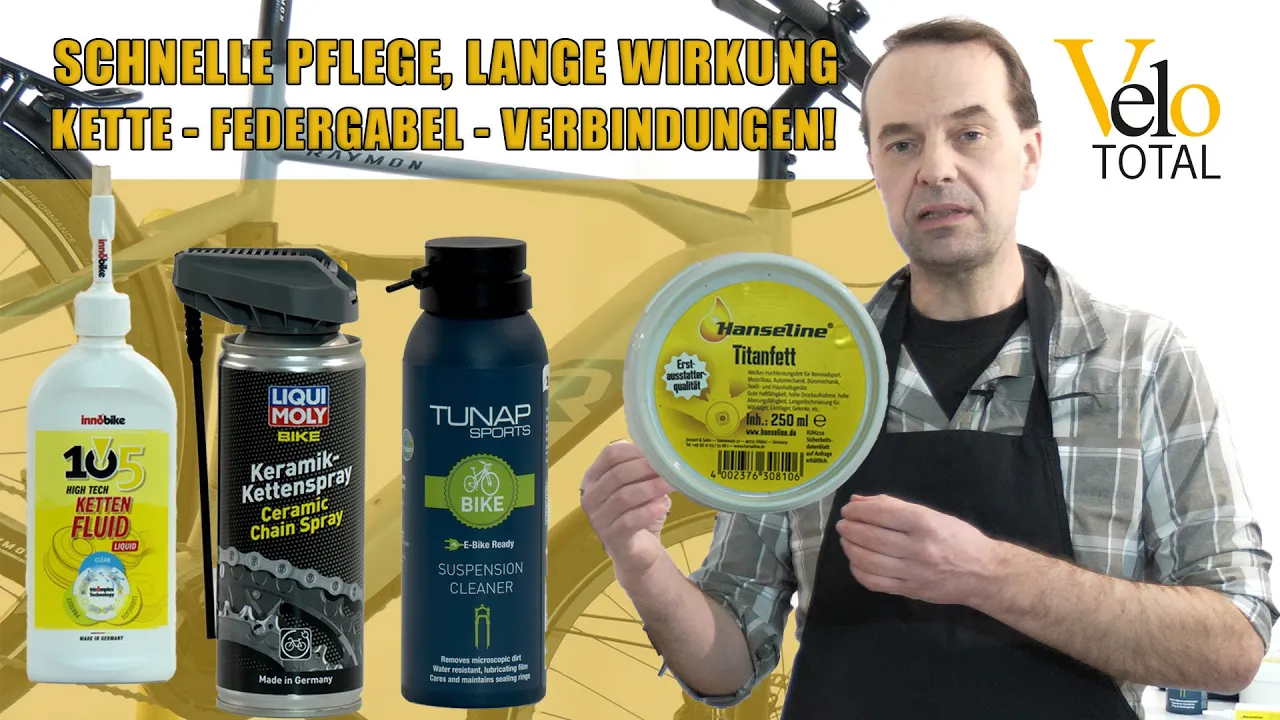 VIDEO: Kleine Helfer, große Wirkung — Vier Spezialprodukte für ein langes Fahrradleben
