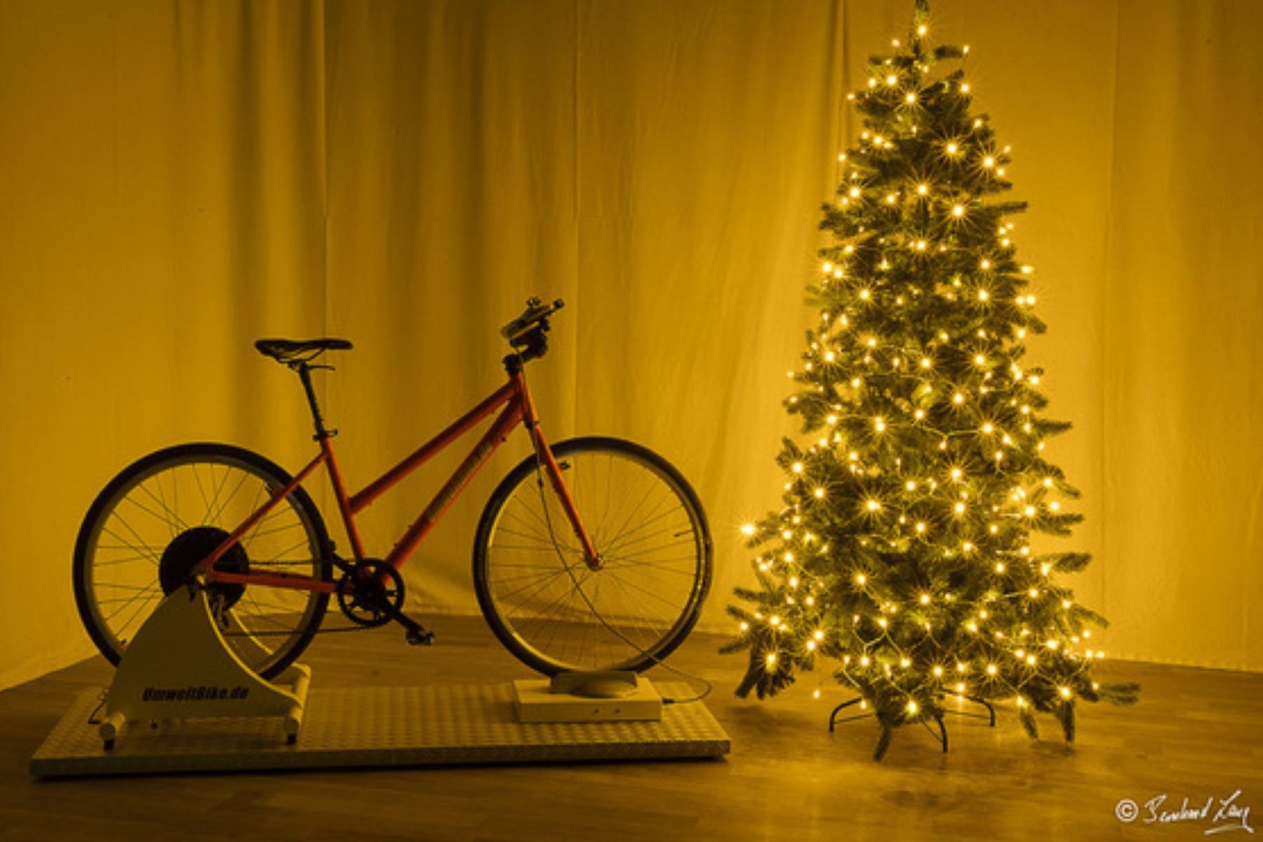 Licht durch Muskelkraft mit dem EnergyBike