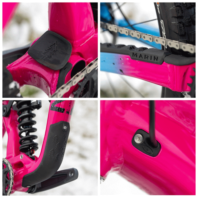 Diverse Schutzmaßnahmen © Marin Bikes