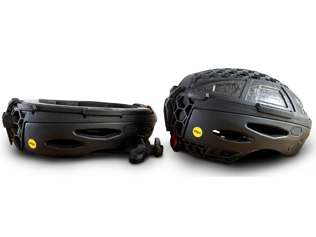 Maximale Sicherheit, minimaler Platz: Newlane präsentiert den faltbaren Helm mit Mips-Technologie