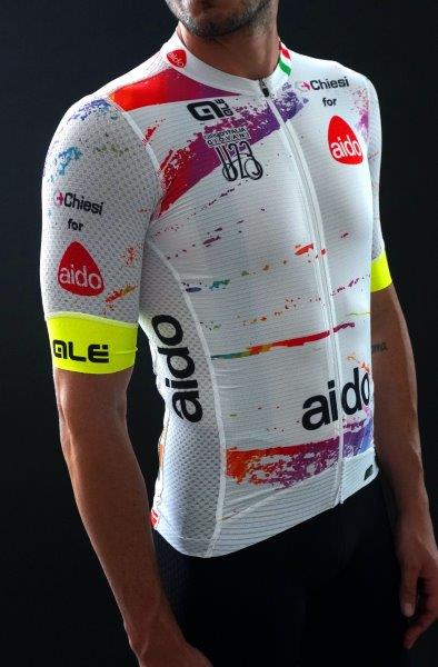 Alé Giro Under 23 White Jersey AIDO