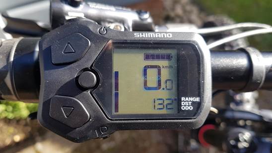 Reichweite bei Unterstützungsstufe 2: 132 km