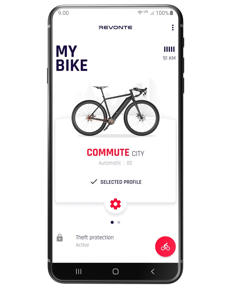 App Hauptbildschirm Revonte ONE