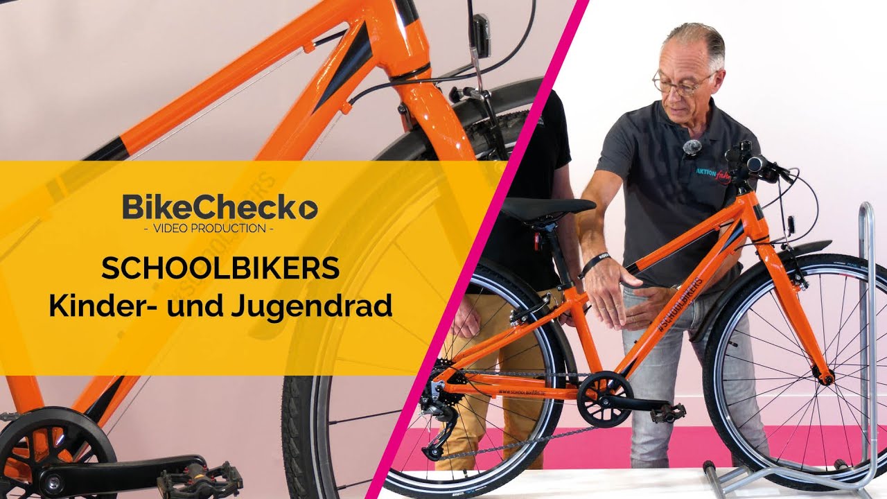 BikeCheck.Video präsentiert: Das SCHOOLBIKERS Kinder- und Jugendrad – Robustheit trifft Bildung auf zwei Rädern