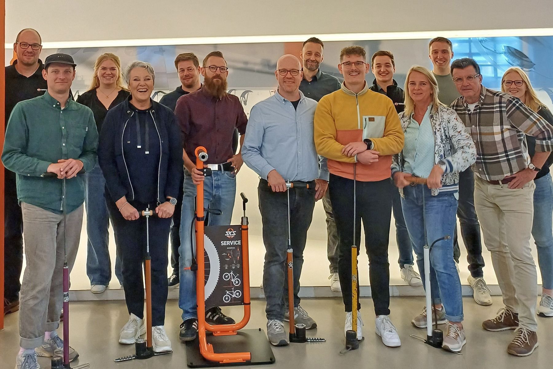 „Unternehmen FahrRad!“ zu Gast bei SKS GERMANY