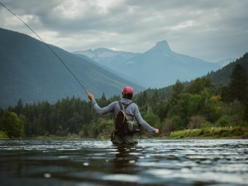 Ein Ausflug ins Abenteuer: Fliegenfischen in Kanada ©BENNO Bikes