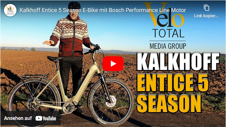 Das Kalkhoff Entice 5 Season: Robust, leistungsstark und stilvoll