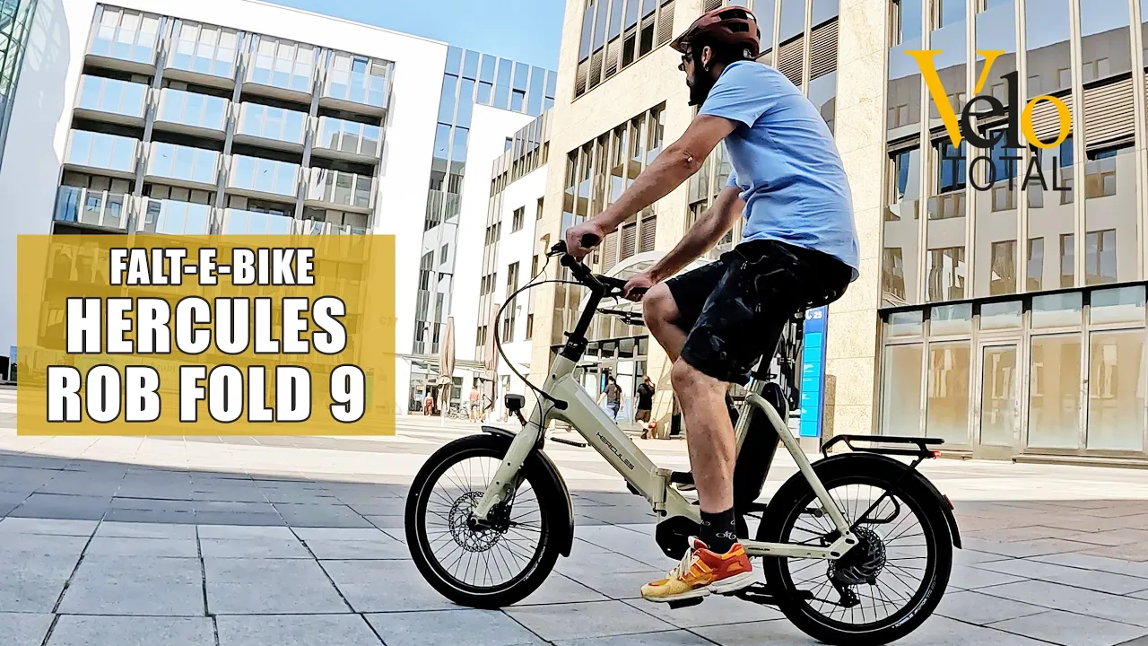 Mehr als nur ein Faltrad: Das Hercules Rob Fold 9 im Praxistest