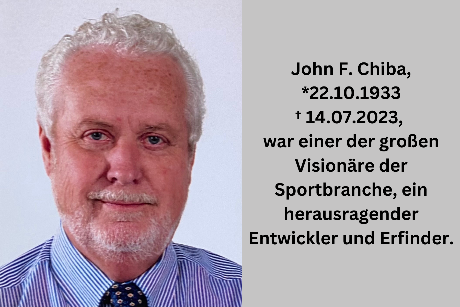 SENIORCHEF VON CHIBA HANDSCHUHEN IST VERSTORBEN